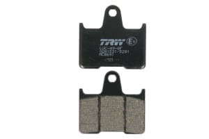 Plăcuțe frână față/spate, utilizare: offroad/route/scooters, material: organic, 57,1x59,7x8mm compatibil: HONDA CB; KAWASAKI GTR, ZX-14R, ZX-7RR, ZZR; MZ/MUZ 1000; SUZUKI GSF 400-1400 1996-2020