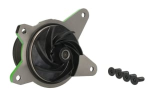 Pompa de apa (with pulley) compatibil: CLAAS 506, 507, 617 ATZ, 657, 697 ATZ, 810, 820, 830, 840, 850; HITACHI LX120-3; JOHN DEERE 540G III, 548G III, 624H LL, 653E, 7405, 7410, 7610; RENAULT 620 RX