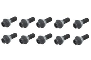 Prezon, M14x1,25; length: 28 mm; wrench size: 17; colour: black (10 pcs. pack) compatibil: BMW IX (I20), X5 (G05), X5 (G05, F95), X6 (G06, F96), X7 (G07) 08.18-