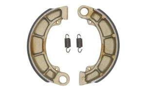 Saboți frână spate 160x40mm cu arcuri compatibil: HONDA CB, CBX, CX, GL, NV, VF, VLX, VT; KYMCO VENOX 250-750 1971-2010