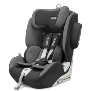 Scaun copil ECE R129 (I-SIZE) (9-36 kg.), 76-150 cm., Black/Grey, ISOFIX