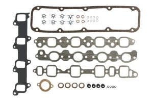 Set complet de garnituri motor compatibil: COUNTY 654, 754, 944; FORD 5000, 5600, 5700, 5900, 6700, 6810, 7000, 7410, 7600, 7610, 7710, 6600, 7700; NEW HOLLAND 500, 5000, 5110, 5600, 5610, 5700