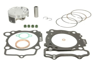 Set pistoane (250, 4T, selection: A, diametru 76,96 mm, cu garniturile superioare motor) compatibil: YAMAHA WR, YZ 250 2014-2015