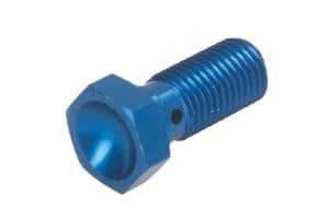 Șurub conductă frână M10x1,25, colour: Blue (for 1 pipe)