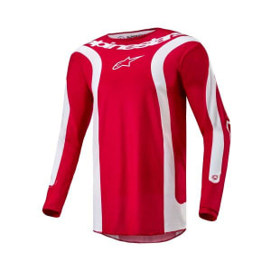 Tricou OffRoad ALPINESTARS MX FLUID culoare red/white, mărime L