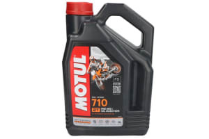 Ulei Motor 2T Motul 710 4l, API TC JASO FD synthetic ester