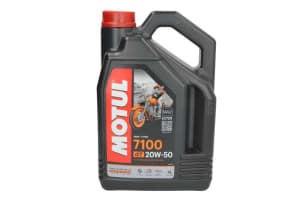 Ulei motor 4T Motul 7100 20W50 4l, API SN JASO MA-2 synthetic ester