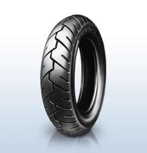 [104721] Scooter/moped tyre MICHELIN 110/80-10 TL/TT 58J S1 Front/Rear