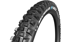 [174005] Bicycle tyre coiled MTB e-bike MICHELIN 27.5X2.80 (eTRTO size 71-584) E-WILD (TPI 3X60) PREMIUM COMPETITION LINE tubeless ready Front Sidewall BLACK