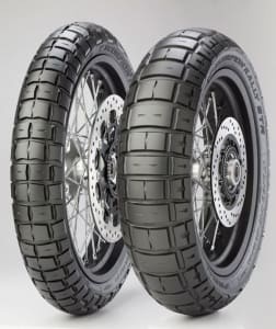 [2808200] On/off enduro tyre PIRELLI 150/60R17 TL 66H M+S SCORPION RALLY STR Rear