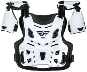 Armură spate si umeri FLY RACING YOUTH REVEL OFFROAD CE culoare alb, mărime OS