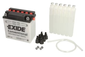 Baterie Acid/Dry charged with acid/Starting EXIDE 12V 8Ah 85A R+ Maintenance electrolyte included 135x75x133mm Dry charged with acid YB7L-B fits: HARLEY DAVIDSON SS 80-500