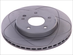 Disc de frana, 1pcs, ATE PowerDisc, Ventilate, Cut, fata ; Stanga/Dreapta, outer diameter 284 mm, thickness 22 mm, compatibil: MERCEDES C T-MODEL (S202), C (W202) 1.8-2.8 03.93-03.01