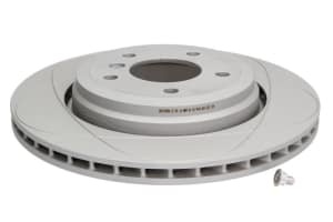 Disc de frana, 1pcs, ATE PowerDisc, Ventilate, Cut, spate ; Stanga/Dreapta, outer diameter 320 mm, thickness 22 mm, compatibil: BMW 3 (E46) 2.5/3.0/3.0D 10.99-12.07