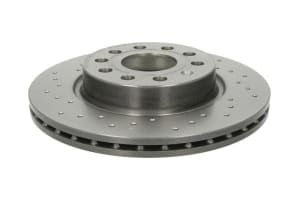 Disc de frana, BREMBO Xtra, 1pcs, Perforat, fata ; Stanga/Dreapta, outer diameter 280 mm, thickness 22 mm, compatibil: AUDI A3; SEAT ALTEA, ALTEA XL, LEON, TOLEDO III; SKODA OCTAVIA I 1.2-Electric 09.00-08.20