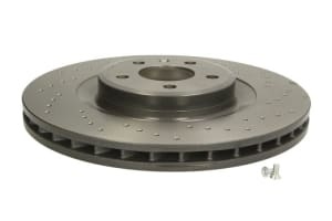 Disc de frana, BREMBO Xtra, 1pcs, Perforat, fata ; Stanga/Dreapta, outer diameter 345 mm, thickness 29,5 mm, compatibil: AUDI A4 B8, A5, Q5 2.0-4.2 06.07-05.17