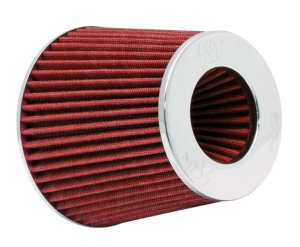 Filtru de aer universal (cone, airbox); filter length: 140mm, outer diameter of the base: 156mm, flange diameter 102mm,