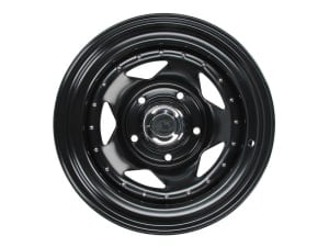 Janta Off-road; 15inch; rim fitting ET -25; bolt spacing 5x114,3; locating hole diameter 73,5mm; width 10inch; finish paintwork; colour black; uz pe circuit JEEP