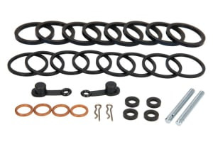 Kit reparație etrier față (pentru 2 etrieri) compatibil: KAWASAKI KR, KR-1, ZR, ZX, ZX-6R, ZX-9R, ZXR, ZZR 250-1100 1989-2005