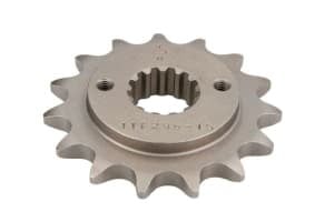 Pinion față oțel, tip lanț: 525, număr dinți: 15, compatibil: HONDA NTV, NV, VLX, VT, XL 400-700 1988-2013