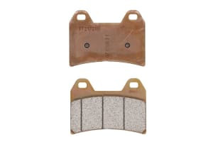 Plăcuțe de frână față, utilizare: oe equivalent, material: sinter-90, 55,5x75,1x8,7mm compatibil: APRILIA PEGASO, RS, RST, RSV, SL; BENELLI 666, TNT, TORNADO, TREK; BMW F, G 125-1200 1995-2016