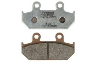 Plăcuțe de frână față, utilizare: route, material: platinum-P, 88,1x46,1x8,5mm compatibil: HONDA CBR, NX 650/1000 1987-1994