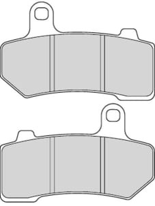 Plăcuțe de frână inferior/spate, utilizare: route, material: platinum-P, 92,1x58,6x7mm compatibil: HARLEY DAVIDSON FLHR, FLHRC, FLHRSE6, FLHT, FLHTC, FLHTCU, FLHTCUSE4, FLHTCUSE5, FLHTCUSE6 1100-1803 2006-2016