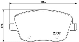 Placute de frana - tuning, fata, Aprobate pentru uz public: Yes, compatibil: SEAT IBIZA III, IBIZA IV, IBIZA IV SC; SKODA FABIA I, FABIA I PRAKTIK, FABIA II, ROOMSTER, ROOMSTER PRAKTIK; VW POLO, POLO IV 1.2-2.0D 12.99-