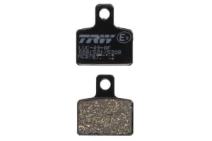 Plăcuțe frână față/spate, utilizare: offroad/route/scooters, material: organic, 38,5x35,6x6mm compatibil: GAS GAS RANDONNE; HUSQVARNA CR, SM 50/125 2011-2012