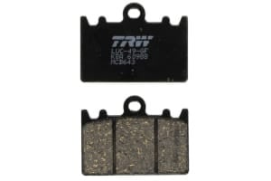 Plăcuțe frână față, utilizare: offroad/route/scooters, material: organic, 43,6x58,9x7,9mm compatibil: KAWASAKI ZX, ZXR 400 1991-1999