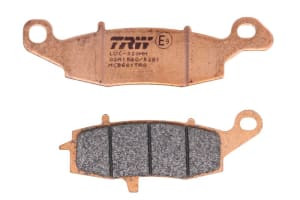 Plăcuțe frână față, utilizare: racing, material: sinter-TRQ, 37,4/44,4x109,2-133,5x8,3mm compatibil: KAWASAKI ER-6F, GPZ, KLE, KLV, Z, ZR, ZR-7, ZRX; SUZUKI DL, GS, GSF, GSR, GSX, SFV 400-1100 1995-2021