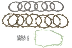 Set complet de ambreiaj (discuri, distantiere, arcuri, garnitură) compatibil: YAMAHA DT, TDR 125 1991-2006