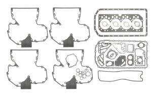 Set complet de garnituri motor compatibil: BOBCAT 975; CLAAS 546, 556, 566, 426 RA, 426 RC, 426 RX, 436 RA, 436 RC, 436 RX, 446 RA, 446 RC, 446 RX, 456 RA, 456 RC, 456 RX; DITCH WITCH 100