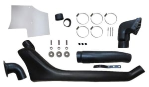 Snorkel compatibil: NISSAN PATROL RD28-TE 2.8L-I6 DIESEL/TB45E 4.5L-I6 BENZYNA/TD42 4.2L-I6 compatibil: NISSAN PATROL GR V 2.8 TD/2.8 TDiC (Y61)/3.0 DTi/4.2/4.8i 24V 06.97-