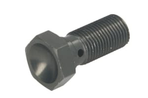 Șurub conductă frână M10x1, colour: Titanium (for 1 pipe)