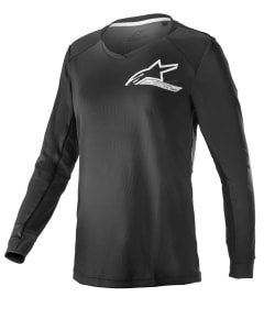 Tricou OffRoad STELLA DROP LS JE lady\'s ALPINESTARS culoare black, mărime S