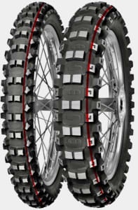 [2000026516101] Cross/enduro tyre MITAS 120/80-19 TT 63M TERRA FORCE - MX MH medium hard red Rear NHS