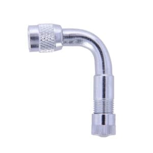 Adaptor valvă 90 degrees OXFORD (colour silver, made of stainless steel)