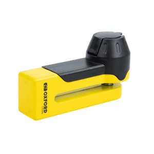 Anti-furt disc frână TITAN OXFORD colour yellow 104mm x 104mm mandrel 10mm