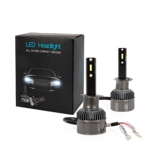 Bec LED (Set 2pcs) H1 12/24V 54W, uz pe circuit, for vehicles without CAN-Bus, white 6500K