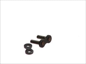 Connecting link type 428 NZ3, tip prindere: rivet point, standard, etanșare: non-o-ring, negru