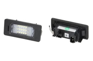 Corp iluminare numar inmatriculare C5W, ligght colour: white; set, 12V,, with Aprobate pentru uz public compatibil: BMW 5 (E39), 5 (E60), 5 (E61) 09.95-12.10