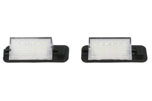 Corp iluminare numar inmatriculare LED, ligght colour: white; set, 12V,, with Aprobate pentru uz public compatibil: BMW 3 (E36) 09.90-11.98