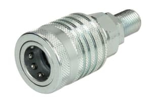 Cuplaj hidraulic, conectare: push in, dimensiune: 3/8inch, filet M14/1,5mm 24l/min. iSO standard: 8434-1-L