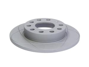 Disc de frana, 1pcs, ATE PowerDisc, full, Cut, spate ; Stanga/Dreapta, outer diameter 245 mm, thickness 10 mm, compatibil: AUDI 80 B4, A4 B6, A4 B7, COUPE B3; SEAT EXEO, EXEO ST 1.6-3.2 09.90-05.13