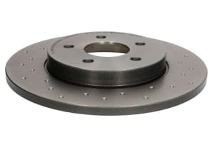 Disc de frana, BREMBO Xtra, Perforat, spate ; Stanga/Dreapta, outer diameter 280 mm, thickness 12 mm, compatibil: FORD MONDEO III; JAGUAR X-TYPE I 1.8-3.0 10.00-12.09