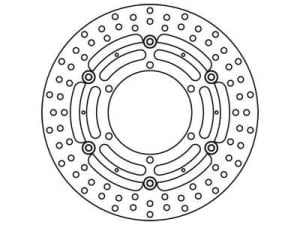 Disc frână flotant față, 305/118x5mm 6x134mm, diametru gaură de centrare 9mm, spacing 0 compatibil: BMW K, K1, R 100 RS (16V)/1000/1100LT/1100R/1100RS/1100RT/850R/850RT 1989-2001