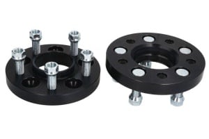 DIstantier - 2 pcs 5x114,3; thickness: 20mm; locating hole diameter: 70,5mm; PRO-SPACER series - 4; (fitting elements included - Yes) - Black