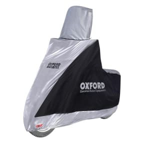 Husa moto OXFORD AQUATEX HIGHSCREEN SCOOTER COVER colour silver, size S