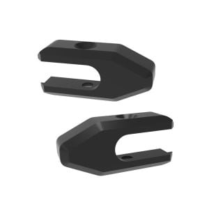 Lever cover Accessory Guard bits colour: black (set)